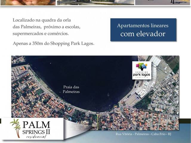 #3584 - Apartamento para Lançamento em Cabo Frio - RJ - 2