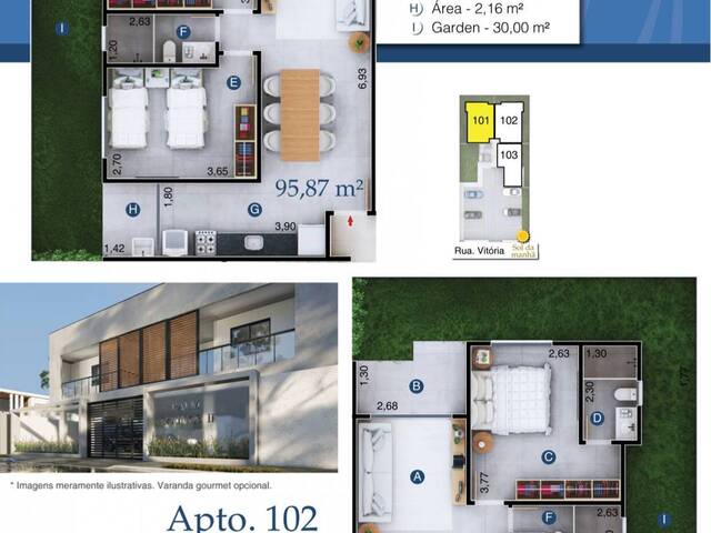 #3584 - Apartamento para Lançamento em Cabo Frio - RJ - 3